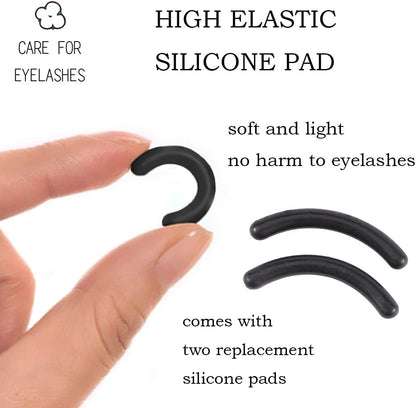 Eyelash Curler with Comb & 2 Refill Pads