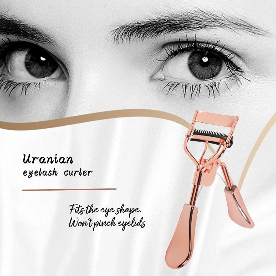 Eyelash Curler with Comb & 2 Refill Pads