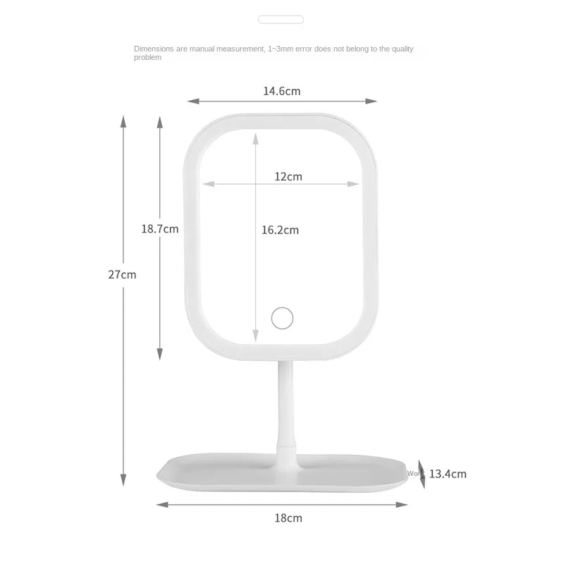 LED Vanity Mirror with 3-Colour Lighting